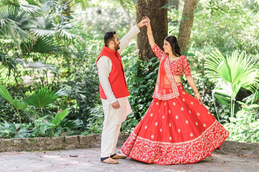 Indian Couple Dancing